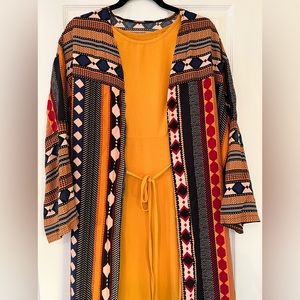 Mid-length 2 piece Dress Set